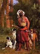 Jean Leon Gerome The Negro Master of the Hounds oil painting reproduction